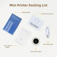 thumbnail image 3 of CIRCLE- VRETTI Mini Pocket Thermal Printer Wireless Bluetooth Label Maker with Tape, 3 of 6
