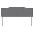 thumbnail image 7 of Provence Upholstered Arch Adjustable Tufted King/California King Headboard with Bed Frame, Glacier Gray, by Hillsdale Living Essentials, 7 of 7
