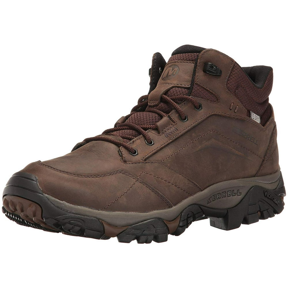 Merrell - Merrell Men's Moab Adventure Mid Waterproof Hiking Boot, Dark Earth, Size 14.0