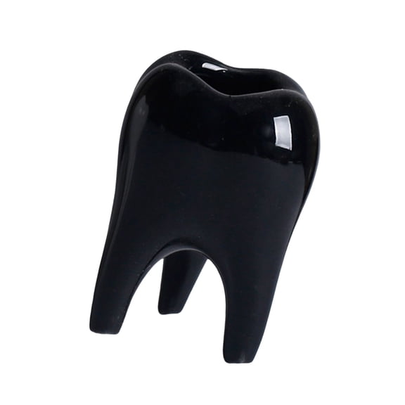 Tizuqe Ceramic Fleshy Plant Pot Planter Tooth Shape Window Box Cactuses Plant