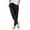 Black, variant on SNKSDGM Women's Plus Khaki Pants for Women Stretchy Dress Pants Women Plus Size with Pockets Womens Tapered Pants Drawstring Back Elastic Waist Pants Casual Trousers with Pockets