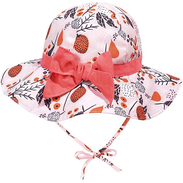 Chapeau de Soleil pour Enfants avec Bordure Extérieure UPF 50+ Chapeau de Protection