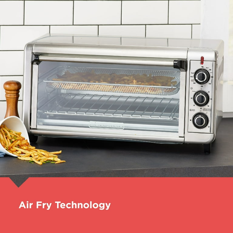 Have fries without frying! The new Black+Decker Air Fryer Oven 12