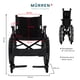 thumbnail image 2 of Silla de Ruedas Todo Terreno Ultrarresistente Portatil 200Kg, 2 of 8