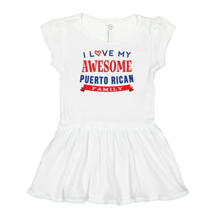 

Inktastic Puerto Rico Love My Puerto Rican Family Gift Baby Girl Dress