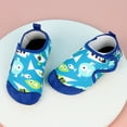 thumbnail image 2 of Gyexs Cute Baby Water Shoes Size 8-9 Toddler Barefoot Swim Beach Shoes Girls Boys Breathable Quick Drying Socks Blue, 2 of 4