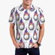 thumbnail image 1 of Fotbe Golf balls Camiseta Polo de Golf para Hombre con Estampado – Camisa Deportiva Transpirable con Cuello Abotonado-Small, 1 of 6