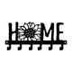 thumbnail image 2 of Ganchos para colgar llaveros de metal, gancho de pared de girasol para el hogar, multiusos, para porche, vestíbulo, dormitorio., 2 of 9