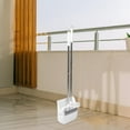thumbnail image 3 of 1 Set Broom And Dustpan Set Long Handle Broom With Dustpan Upright Dust Pans For Sweeping Home Office Kitchen Lobby Floor Pet Hair Indoor Outdoor Cleaning, 3 of 9