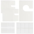thumbnail image 1 of Uxcell Clothes Dividers 32 Pack Blank Clothing Rack Size Sorting Reusable Large Wardrobe Rectangular Clothing Closet Dividers White, 1 of 6