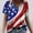 Red, variant on Blczomt Short Sleeve Tops for Women 4th of July Patriotic Independence Day T Shirts 2025 American Flag Red Womens Tshirts