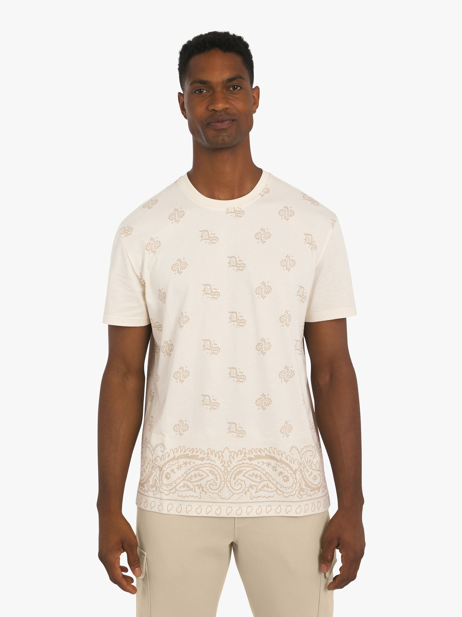 Dogg Supply by Snoop Dogg All-Gender Young Men's and Women's Bandana Crew Top Tee Shirt, Sizes XS - 5XL
