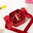 thumbnail image 4 of Danhjin Forever Roses in a Box, Preserved Roses Eternal Fresh Flower Gift Box for The Worthwhile Person, Valentine's Day Birthday Anniversary Wedding Home Decor, Rose Box with Lid, 4 of 9