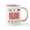 White/Pink Inside, variant on CafePress - Gi Joe Ugly Christmas - 11 oz Ceramic Mug - Novelty Coffee Tea Cup