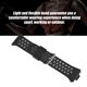 thumbnail image 2 of Pulsera deportiva inteligente de silicona Correa de repuesto para muñeca Fitbit Alta Negro y gris, 2 of 9
