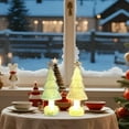 thumbnail image 6 of Mini Luminous Christmas Tree Artificial Mini Christmas Tree Night Light Mini Christmas Tree Ambient Light For Christmas Home Office Desktop Decoration, 6 of 6