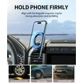 thumbnail image 4 of MaserWeller Car Phone Holder for 2019 2020 Ford F-150 Accessories, 360° Rotation Phone Mount Compatible with MagSafe, Cell Phone Holder Does Not Affect Air Vent, 4 of 6