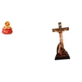 thumbnail image 1 of Escultura de escritorio, estatua de la Madre María, figura de Jesús, estatua de la cuenca del tesoro, adorno de resina, estatua católica, a, 1 of 8
