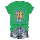 thumbnail image 4 of Blusas de Manga Corta para las Mujeres Divertido Impreso Cuello Redondo Tee, Vintage Humor Gráfico Blusas de Primavera para las Mujeres, 4 of 4