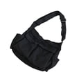 thumbnail image 1 of Minnieouse Bolsos de mensajero para hombre y mujer, paquete informal con cremallera, bolso de hombro Unisex de gran capacidad, ropa de diario, Bolsas de mensajero y de hombro Negro Minnieouse AP012144-02, 1 of 6
