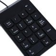 thumbnail image 2 of Ccdes USB Numeric Keypad,USB Numeric Keypad Mini Number Pad Numpad 18 Keys Keyboard for Laptop Desktop PC Pro , USB Number Pad, 2 of 8