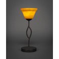 thumbnail image 1 of Revo Mini Table Lamp Shown In Dark Granite Finish With 7 Firre Saturn Glass, 1 of 1