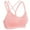 Pink, variant on Aoochasliy Ladies Bra Cozy Elasticity Bra without Steel Ring Yoga Bra Quick Dry Underwear