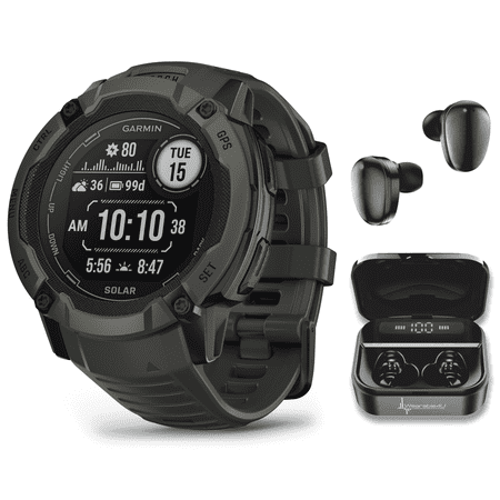 Garmin Instinct 2X (GPS) 50mm Moss Polymer Case with Black Band