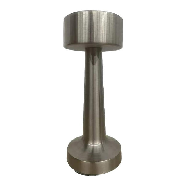 Lámpara Mesa LED Portátil Recargable Luz Blanca Atenuable Plata Tecnolite