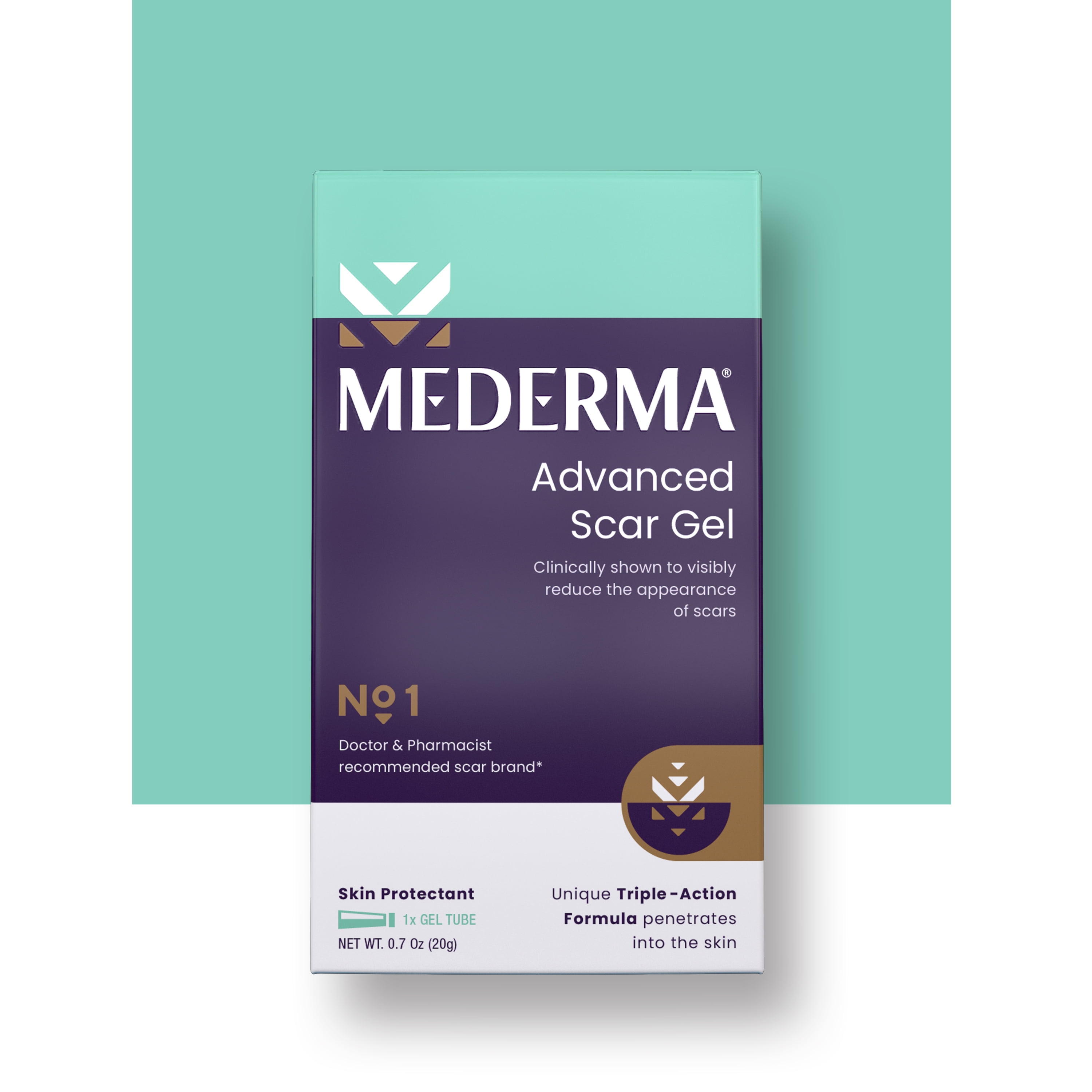 Buy Mederma Advanced Scar Gel Scar Treatment, 0.70 oz (20g) Online at