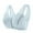 Light Blue, variant on Bras for Women Front Closure Under $5 Wire Free Plus Size Lace Fashion Thin Style Ventilate Front Buckle Bra Without Steel Rim
