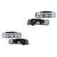 thumbnail image 1 of Par de Faros DEPO Sonora 2000 A 2006 Chevrolet Izquierdo 301220385725165 Derecho 301220383925164, 1 of 4