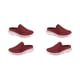 thumbnail image 2 of Sonducket 1 par de toboganes de cubierta de malla para mujer, zapatillas transpirables de tacón plano para viaje de verano para niñas, calzado Rojo Talla 37 2Conjunto, 2 of 6