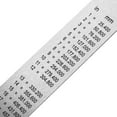 thumbnail image 3 of Uxcell Straight Ruler 20-Inch Metric Measuring Rulers Stainless Steel Silver Tone 1pcs, 3 of 5
