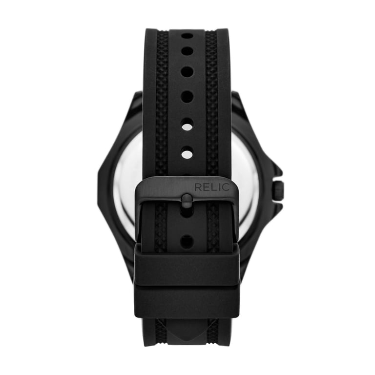 Relic Men's Julian Multifunction, Black Alloy Watch - Walmart.com