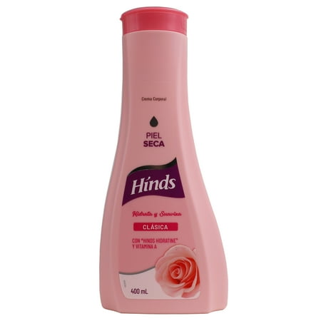 Hinds Body Lotion Clasica, with Vitamin A, Moisturizes and Hydrates, All Skin Types, 13.5 Fo