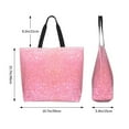 thumbnail image 5 of Japuie Sparkly Glitter Print Shoulder Bag,Top Handle Shoulder Purses and Handbags,Tote Shoulder Bag for Women,Ideal for Shopping, Work, and School, 5 of 7