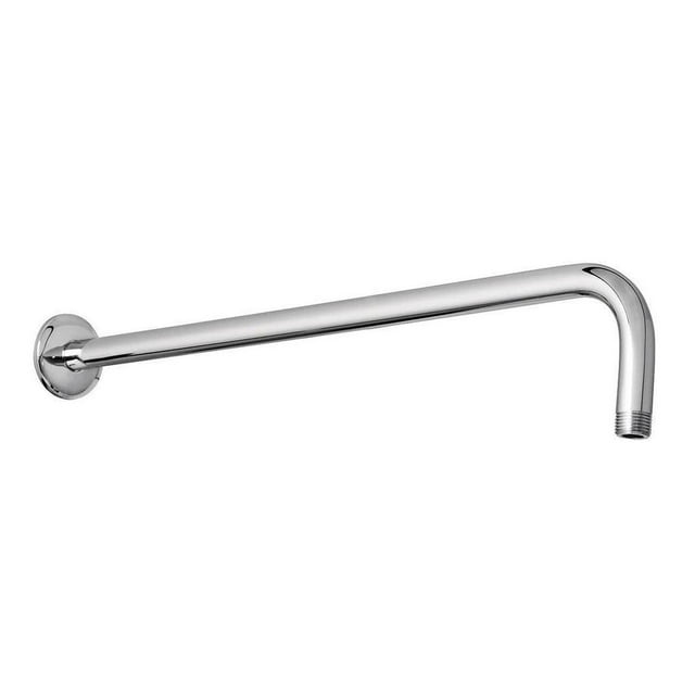 Brazo Extralargo Regadera Acero Inoxidable 50 cm Acabado Cromo Rugo 45-BEA