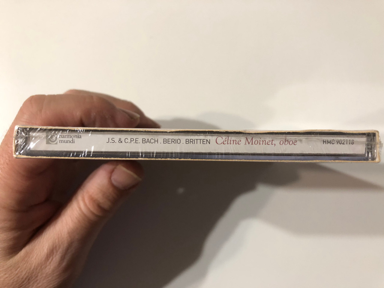 Céline Moinet: Oboe - J.S. & C.P.E. Bach, Berio, Britten/ Harmonia Mundi Audio CD 2012 / HMC 902118