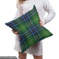 thumbnail image 4 of Ambesonne Plaid Fabric by the Yard Upholstery, Grunge Vibrant Folkloric, 2 Yards, Multicolor, 4 of 4
