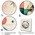 thumbnail image 3 of Designart Multi-Color Geometric Art Canvas Wall Art, 3 of 5