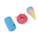 thumbnail image 2 of Juguete de látex para perros Donut, helado, cerveza, simulación bonita, juguete para masticar comida para perros de látex, 2 of 8