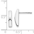 thumbnail image 3 of 925 Sterling Silver Diamond Earrings Drop Dangle, 3 of 7