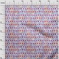 thumbnail image 2 of oneOone Georgette Viscose Fabric Chevron Ikat Print Fabric BTY 42 Inch Wide, 2 of 4
