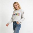 thumbnail image 3 of Autism Awareness Shirt Long Sleeves Pullover Sweatshirt for Women White S, 3 of 5