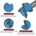 thumbnail image 4 of Broca Forstner de Carburo de 11/16" (27mm) para Perforación de Bisagras de Madera Azul para Carpintería, 4 of 6