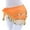 Orange, variant on zicth Belt Chiffon Belly Dance Hip Scarf Wrap Belt Tribal Sash Skirt Silver 128 Coins