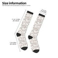 thumbnail image 5 of Haiem Cat Bear Rabbit Socks, Funny Novelty Crazy Design Cotton Socks Sports Socks Knee High Socks For Men, Women,1Pairs - Gift For Working Friends, 5 of 9
