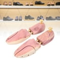 thumbnail image 5 of FYBTO 2Pcs Red Cedar Wood Moistureproof Anti Deformation Anti Wrinkle Adjustable Shoe Tree(45 46)-0905, 5 of 5