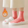 thumbnail image 3 of Outfmvch Fuzzy Socks for Women Thermal Socks Pack of Socks No Show Socks Slipper Socks Running Socks Men Fluffy Socks Pink One Size, 3 of 4
